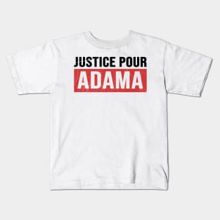 Justice Pour ADAMA Kids T-Shirt